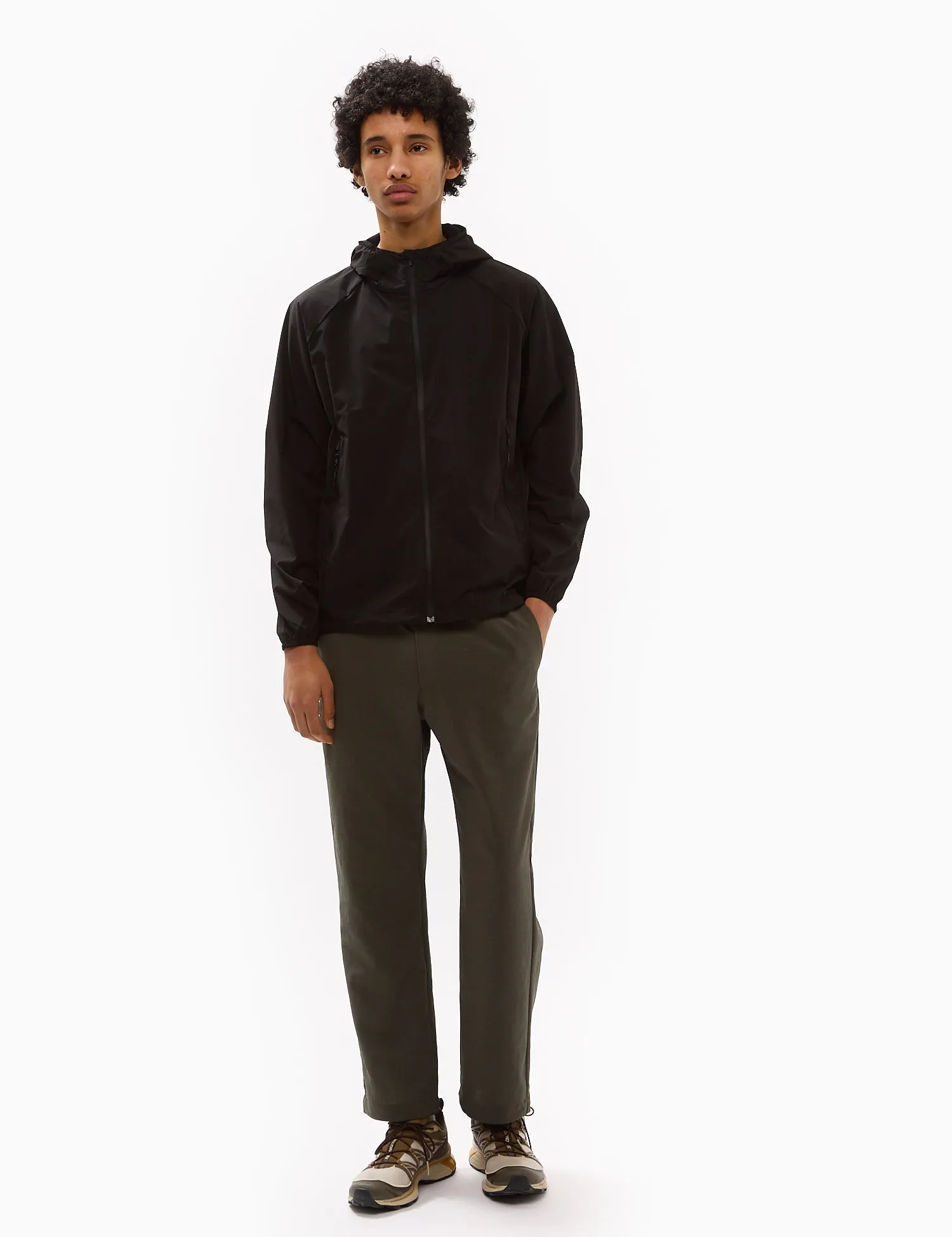 Snow Peak Stretch Packable Jacket - Black sold by Article London product image thumbnail 3