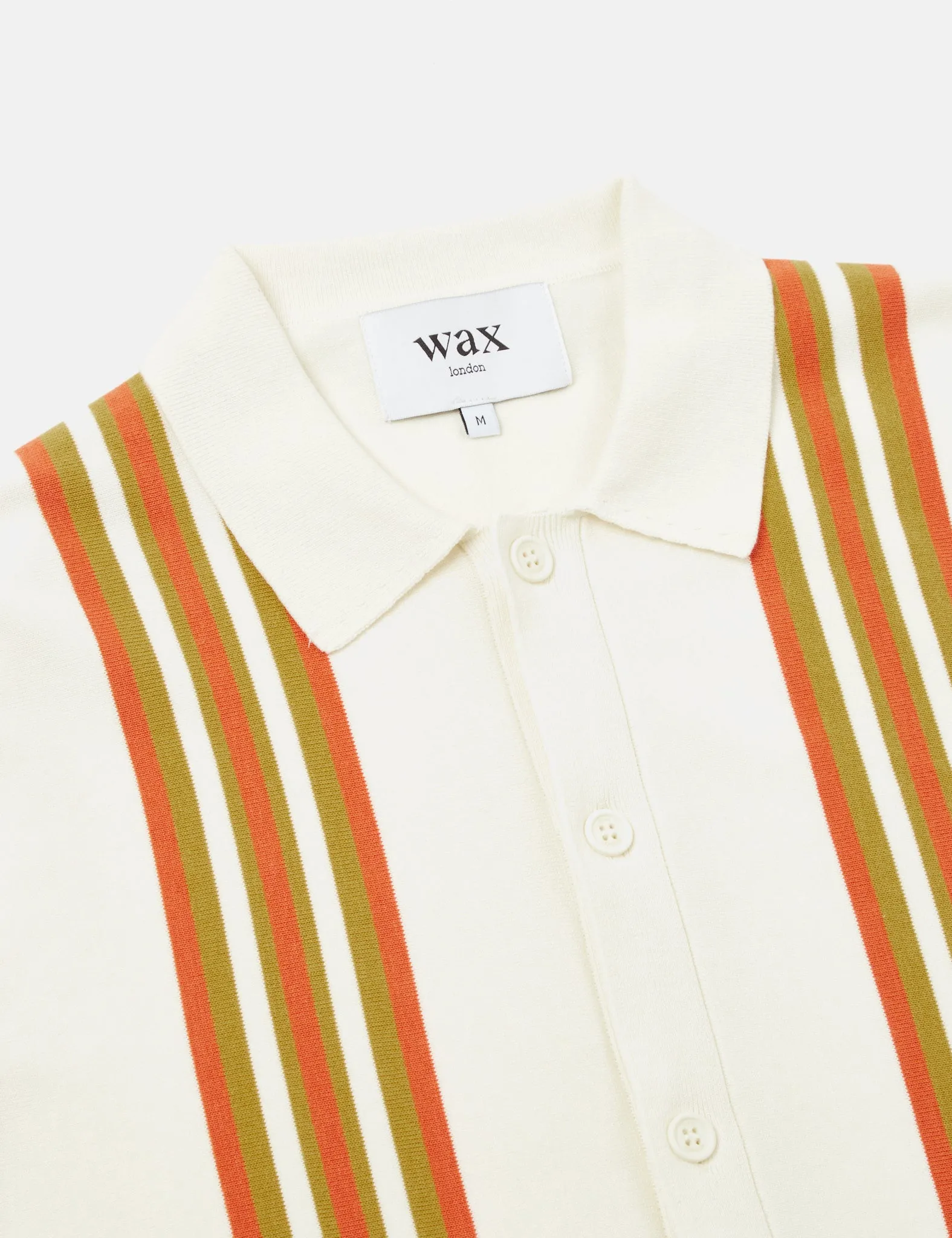 Wax London Tellaro Shirt (Riley) - Ecru sold by Article London product image thumbnail 4