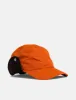 Norse Projects Nylon Flap Cap - Burnt Orange sold by Article London