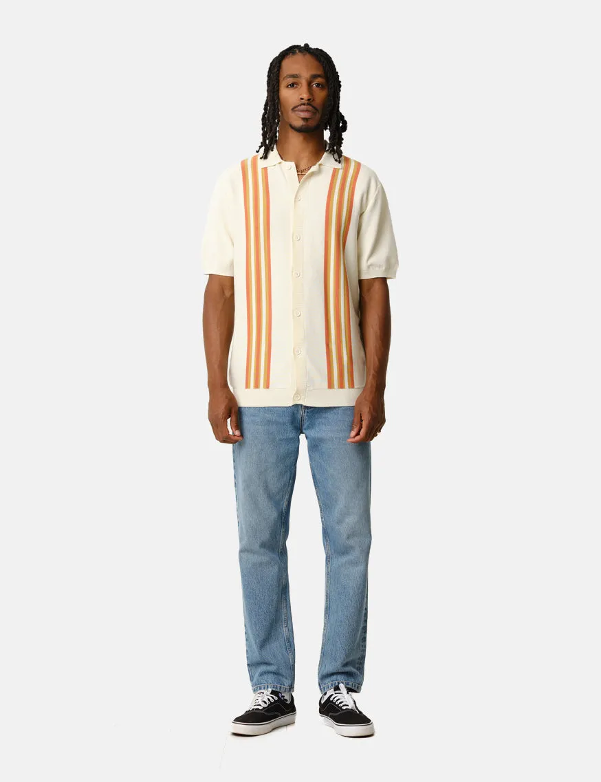 Wax London Tellaro Shirt (Riley) - Ecru sold by Article London product image thumbnail 2