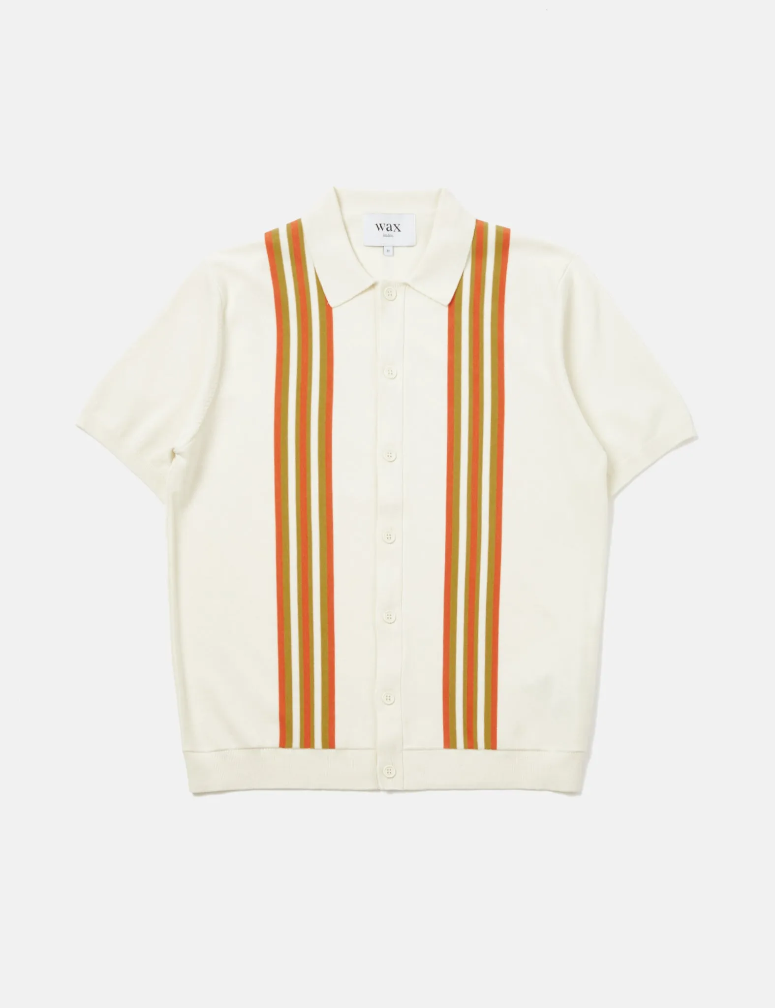 Wax London Tellaro Shirt (Riley) - Ecru sold by Article London product image thumbnail 3