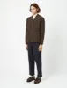 Universal Works Cardigan (Wool Fleece) - Brown sold by Article London
