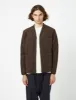 Universal Works Cardigan (Wool Fleece) - Brown sold by Article London