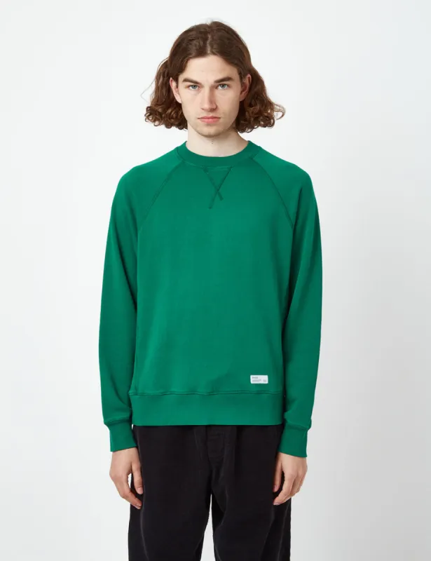 Bhode Archive Sweatshirt (Organic) - Pine Green sold by Article London