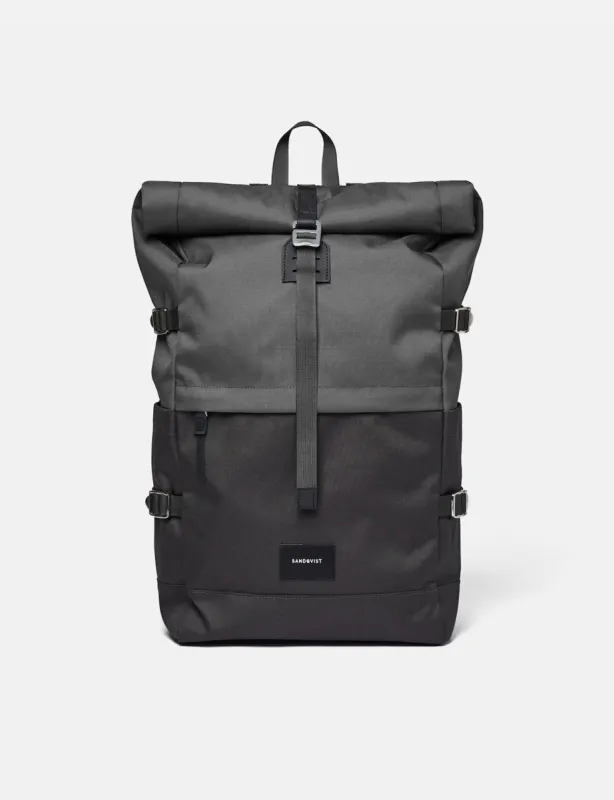 Sandqvist Bernt Backpack - Multi Dark Grey sold by Article London