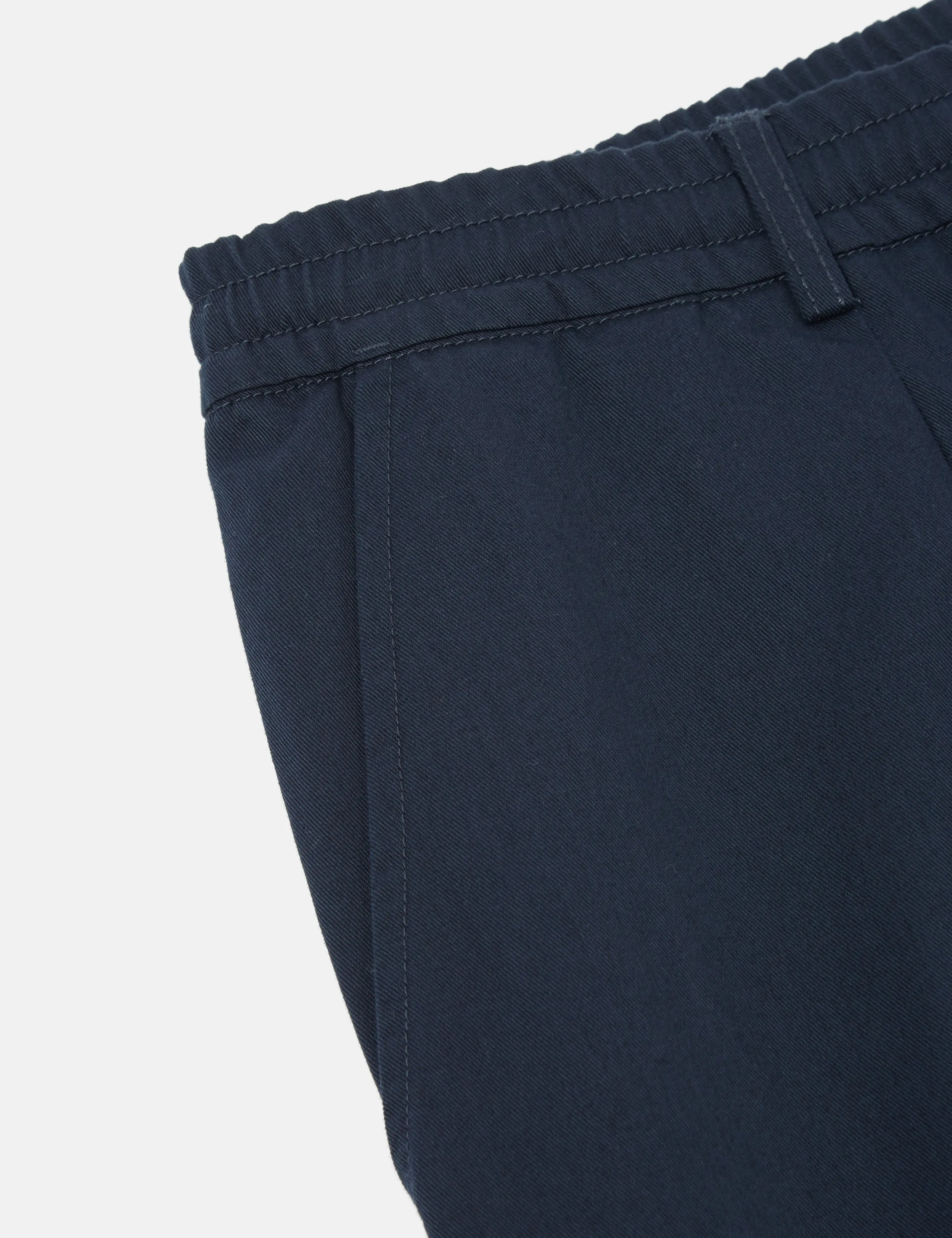 Universal Works Pleated Track Pant (Twill) - Navy Blue sold by Article London product image thumbnail 4