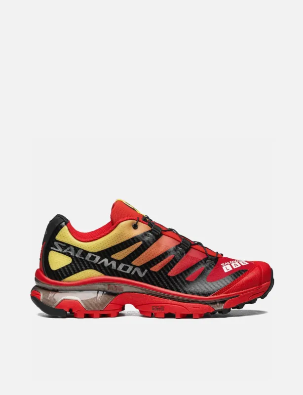 Salomon XT-4 OG Trainers - Fiery Red/Black/Empire Yellow sold by Article London