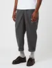 Beams Plus 2 Pleat Flannel Trousers - Grey sold by Article London