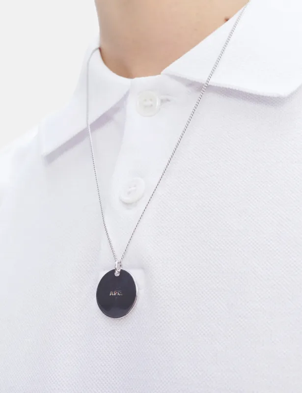 A.P.C. Eloi Necklace - Silver sold by Article London