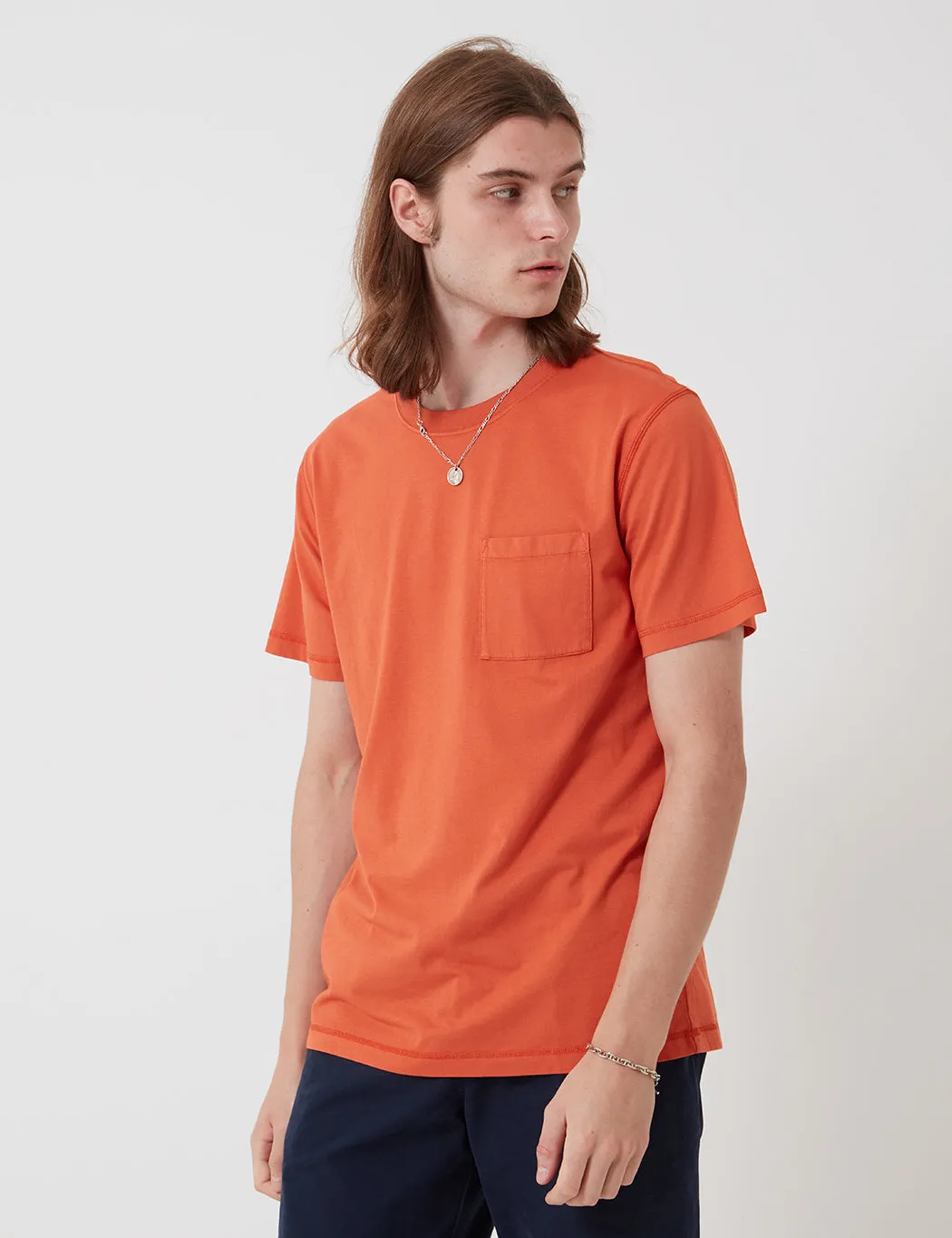 Bhode Besuto T-Shirt (Organic Cotton) - Rust sold by Article London product image thumbnail 3