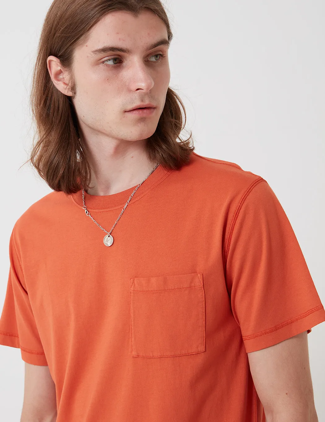 Bhode Besuto T-Shirt (Organic Cotton) - Rust sold by Article London product image thumbnail 2