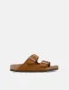 Birkenstock Arizona Sandals (Regular) - Mink sold by Article London