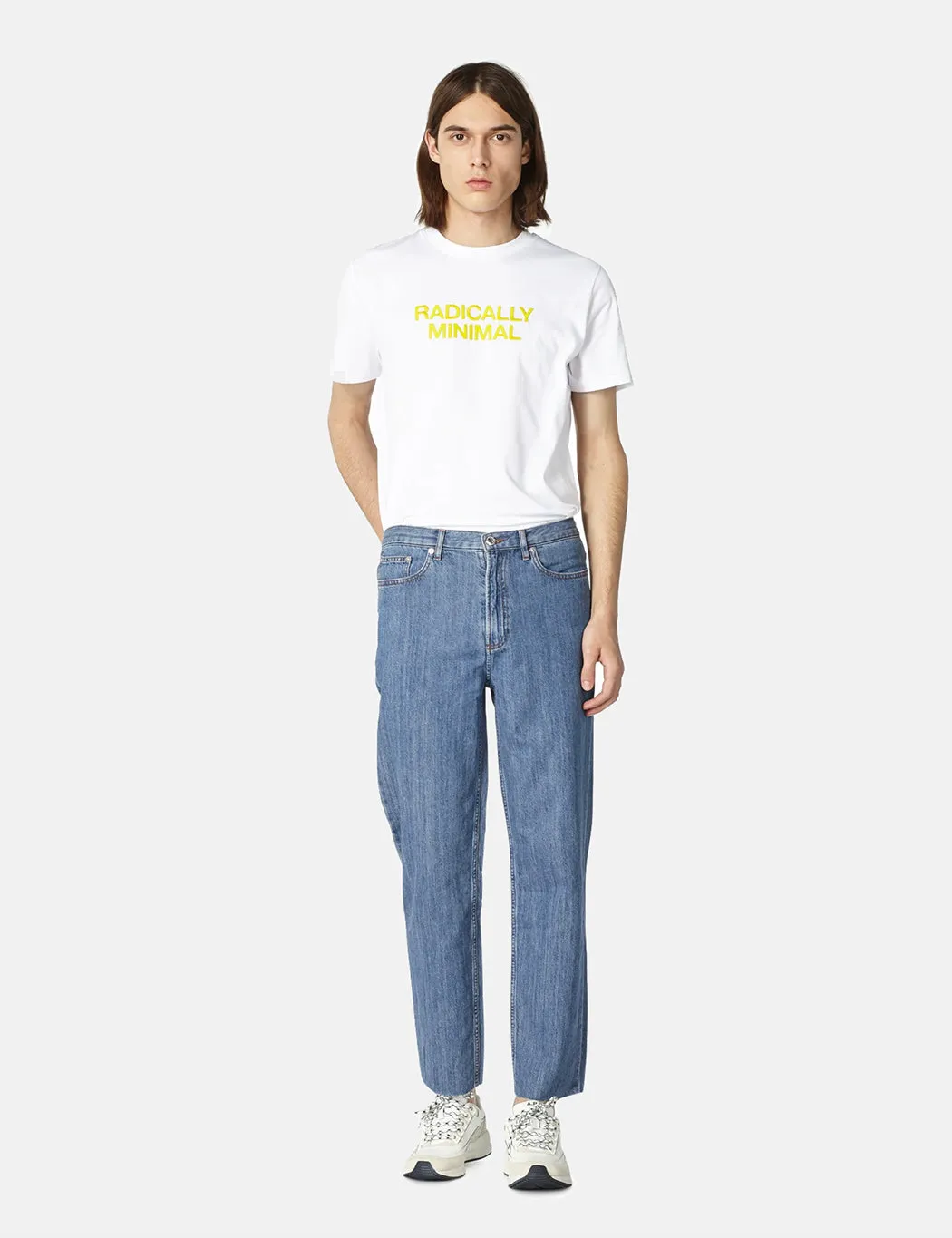A.P.C. Radically Minimal T-Shirt - White sold by Article London product image thumbnail 3