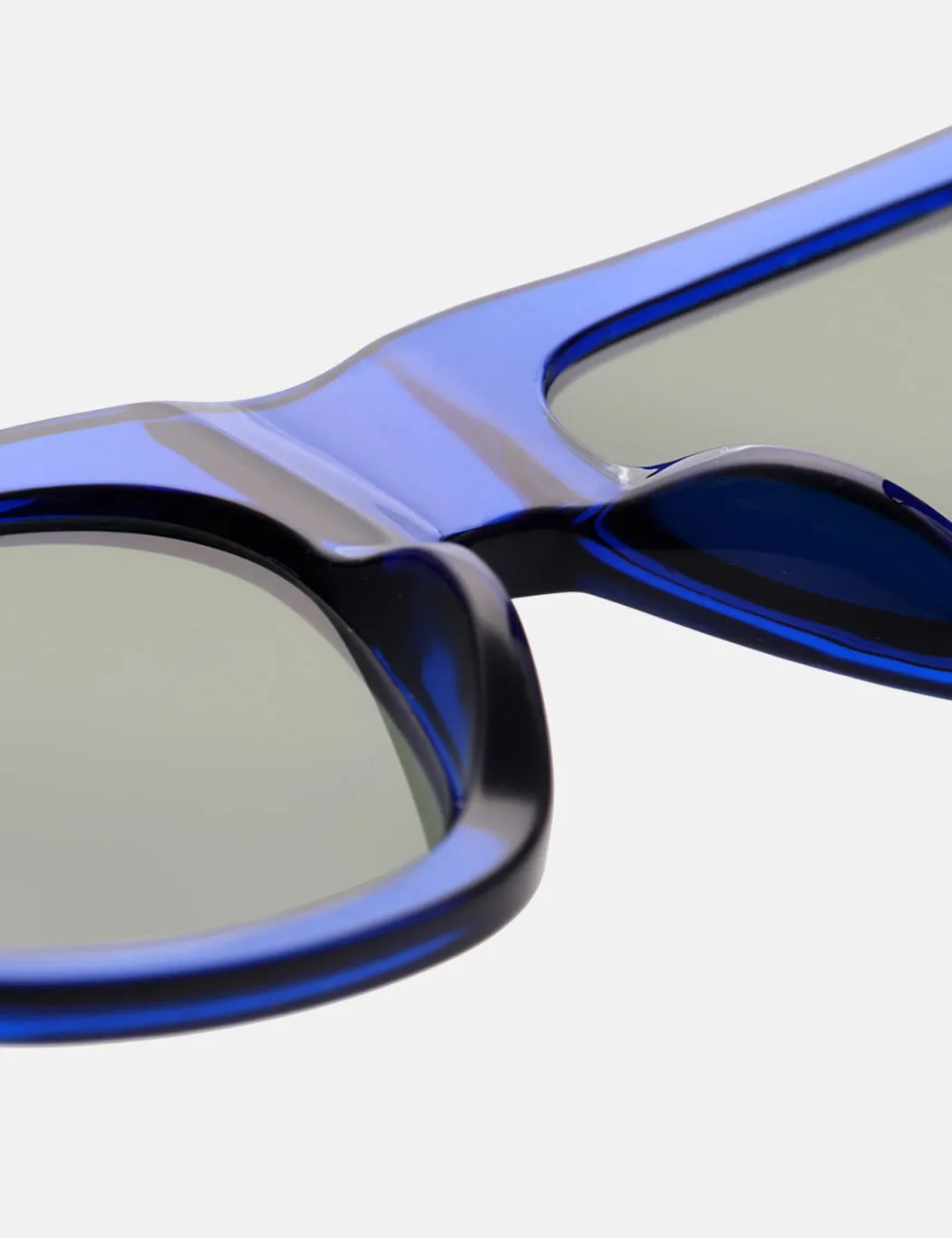 A. Kjaerbede Agnes Sunglasses - Dark Blue Transparent sold by Article London product image thumbnail 2