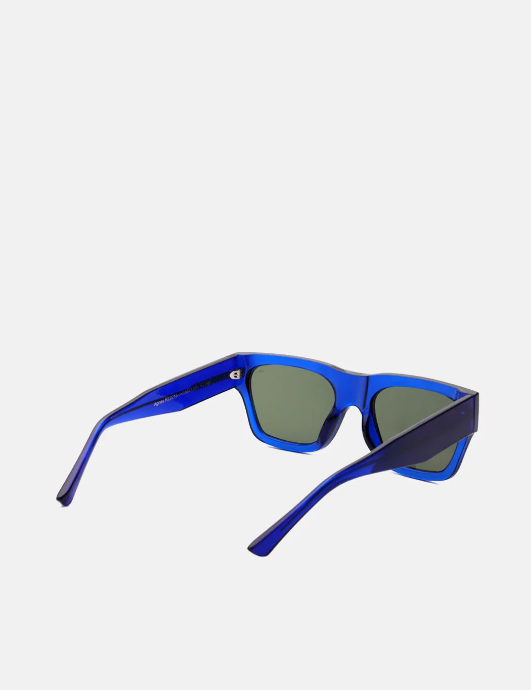 A. Kjaerbede Agnes Sunglasses - Dark Blue Transparent sold by Article London product image thumbnail 4