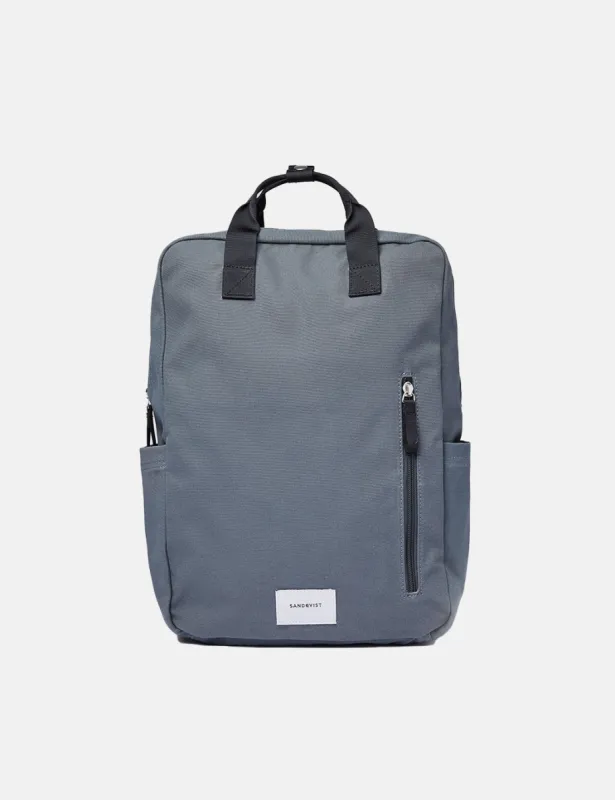 Sandqvist Knut Tote Backpack (Polycotton) - Dark Slate/Navy Blue sold by Article London
