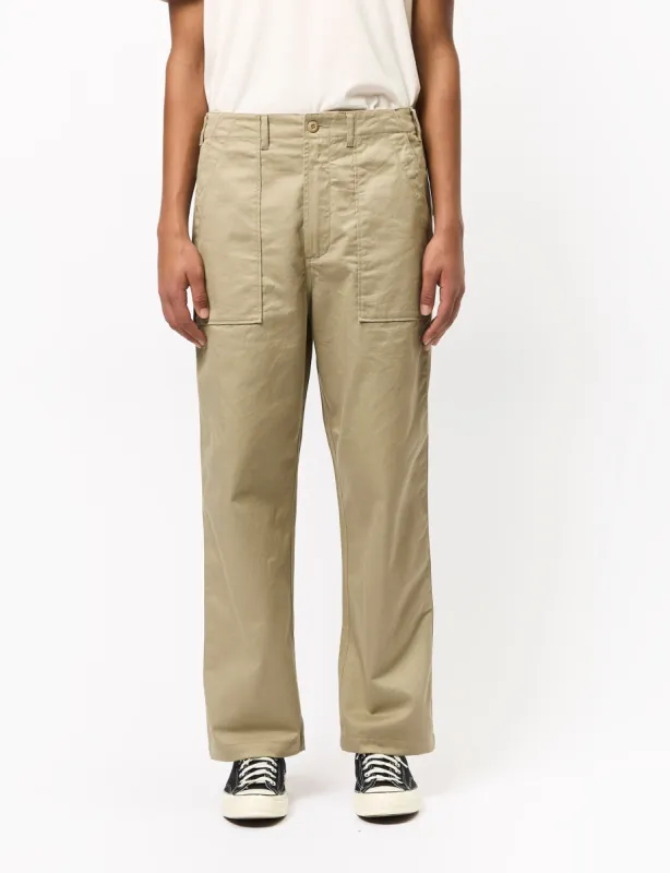 Universal Works Fatigue Pant (Twill) - Stone sold by Article London