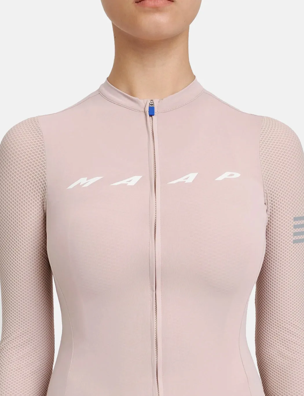 MAAP Women's Evade Pro Base Long Sleeve Jersey - Chalk Pink sold by Article London product image thumbnail 2