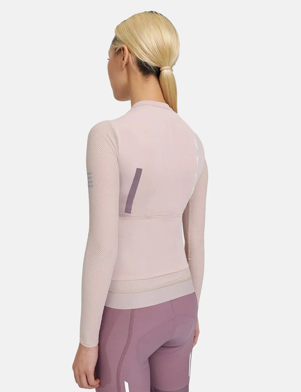 MAAP Women's Evade Pro Base Long Sleeve Jersey - Chalk Pink sold by Article London product image thumbnail 3