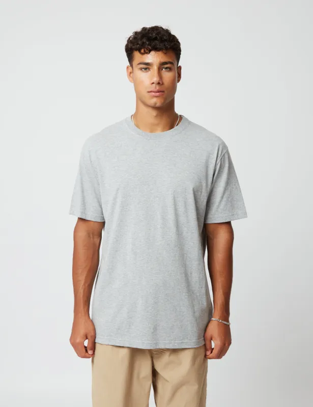 Bhode T-Shirt (Organic/Canada Origin, 9oz) - Archive Grey sold by Article London