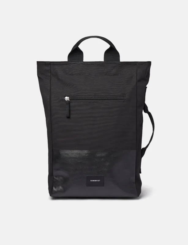 Sandqvist Tony Vegan Backpack - Black sold by Article London