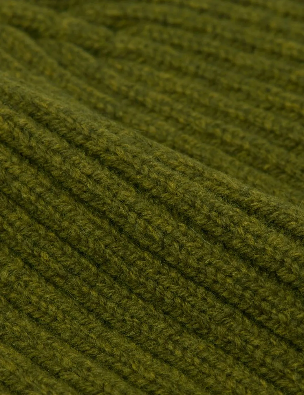 Wax London Lambswool Beanie - Moss Green sold by Article London product image thumbnail 2