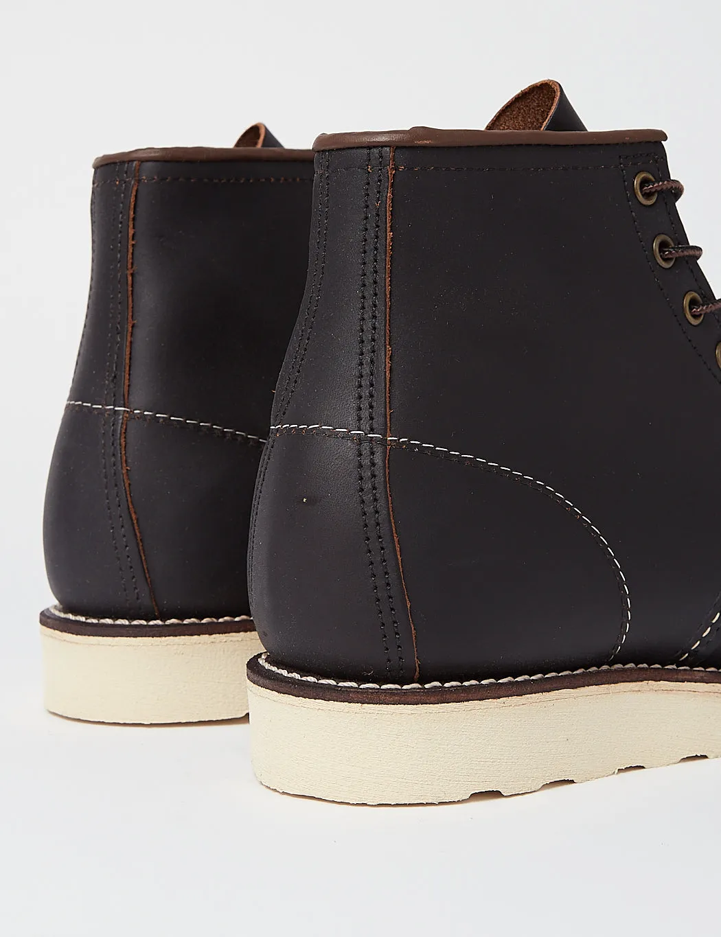 Red Wing Heritage Work 6" Moc Toe Boot (8849) - Black sold by Article London product image thumbnail 3
