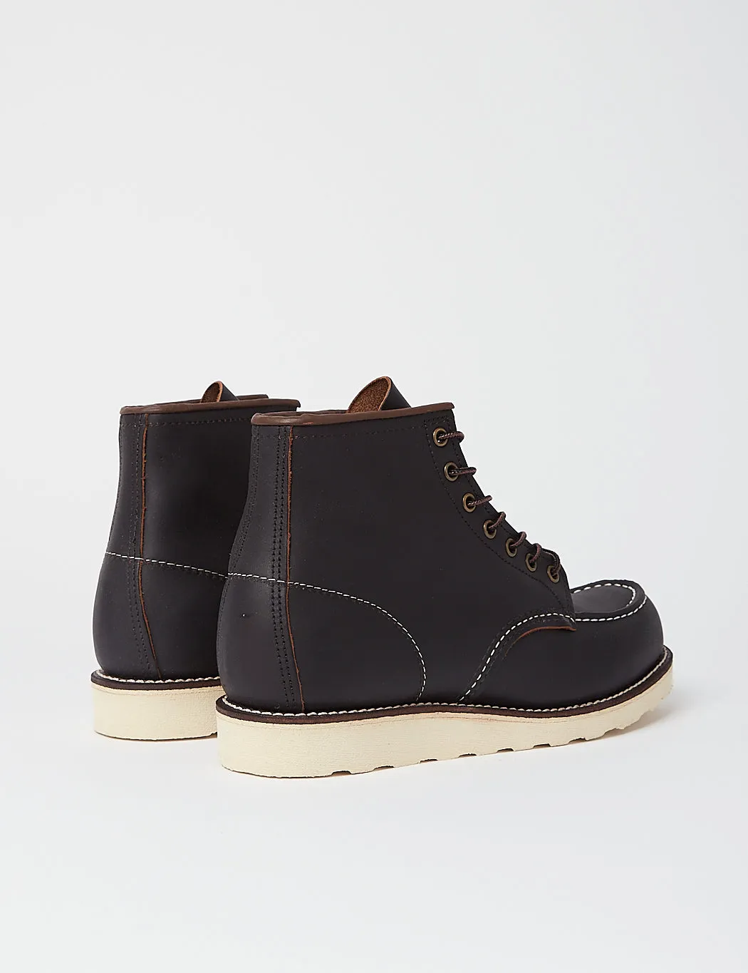 Red Wing Heritage Work 6" Moc Toe Boot (8849) - Black sold by Article London product image thumbnail 5