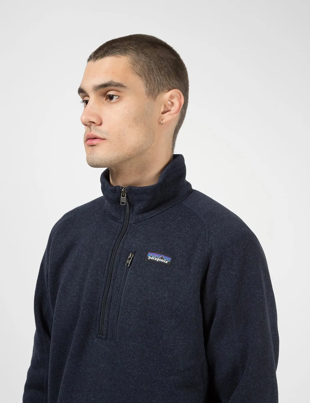 Patagonia Better Sweater 1/4 Zip Sweatshirt - New Navy Blue sold by Article London product image thumbnail 2
