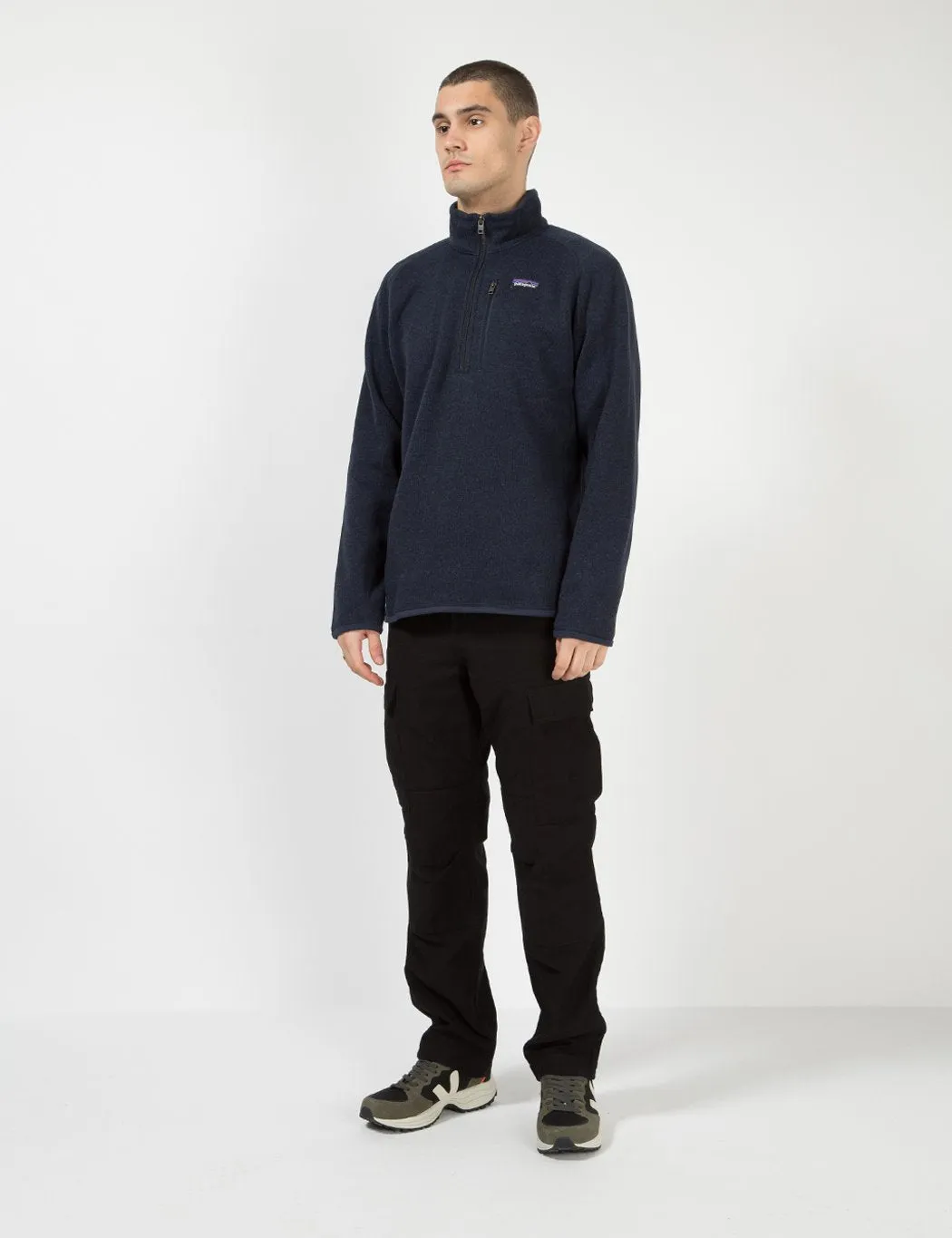 Patagonia Better Sweater 1/4 Zip Sweatshirt - New Navy Blue sold by Article London product image thumbnail 3