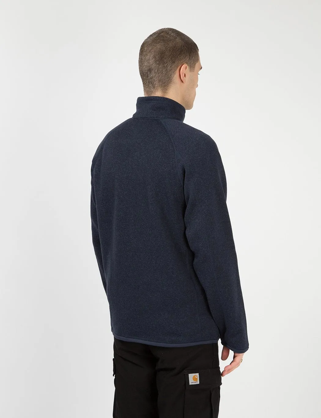 Patagonia Better Sweater 1/4 Zip Sweatshirt - New Navy Blue sold by Article London product image thumbnail 4