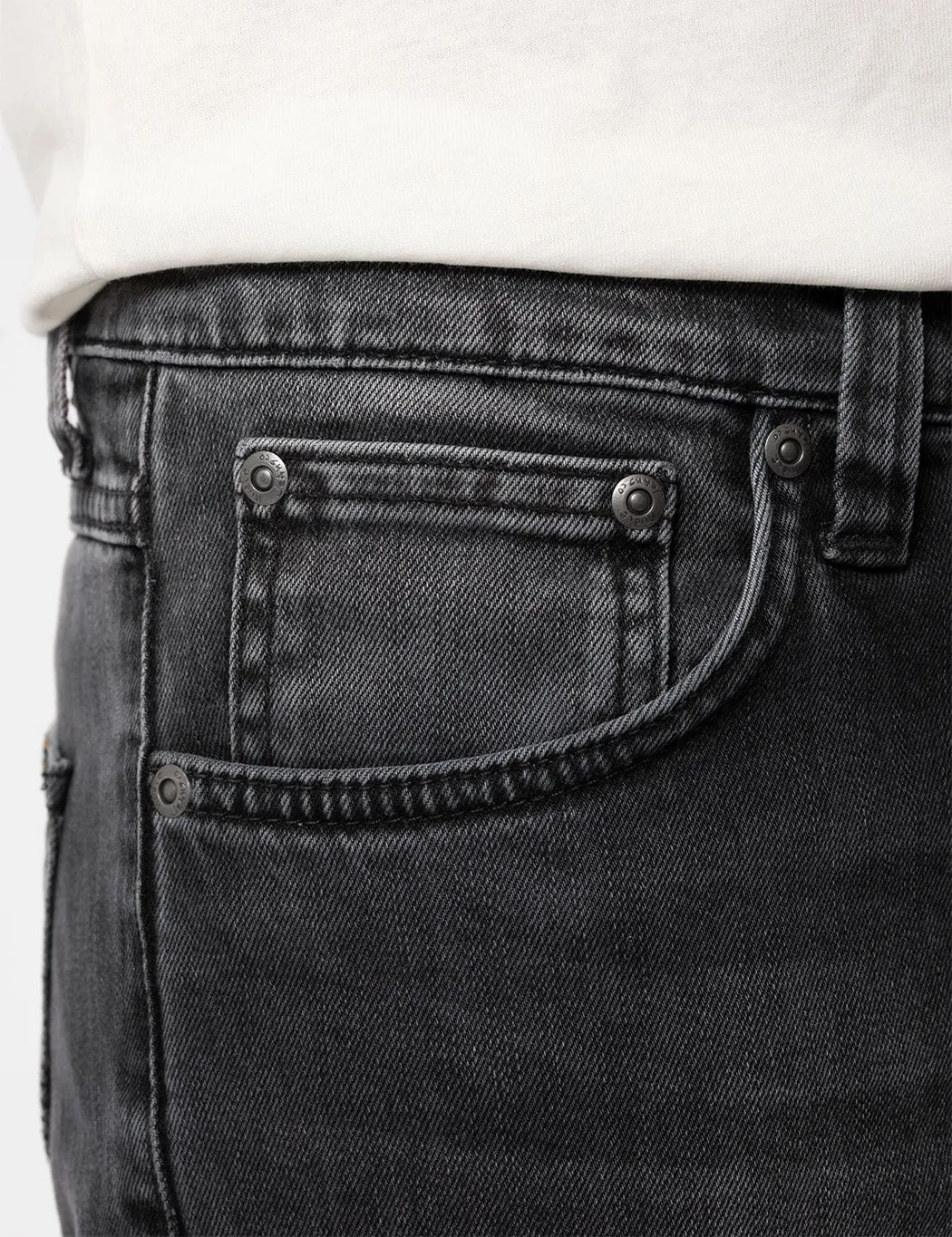 Nudie Lean Dean Jeans (Slim Fit) - Black Eyes sold by Article London product image thumbnail 4