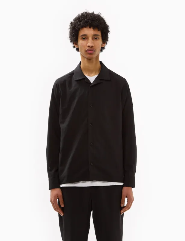 Snow Peak Light Poplin Shirts - Black sold by Article London