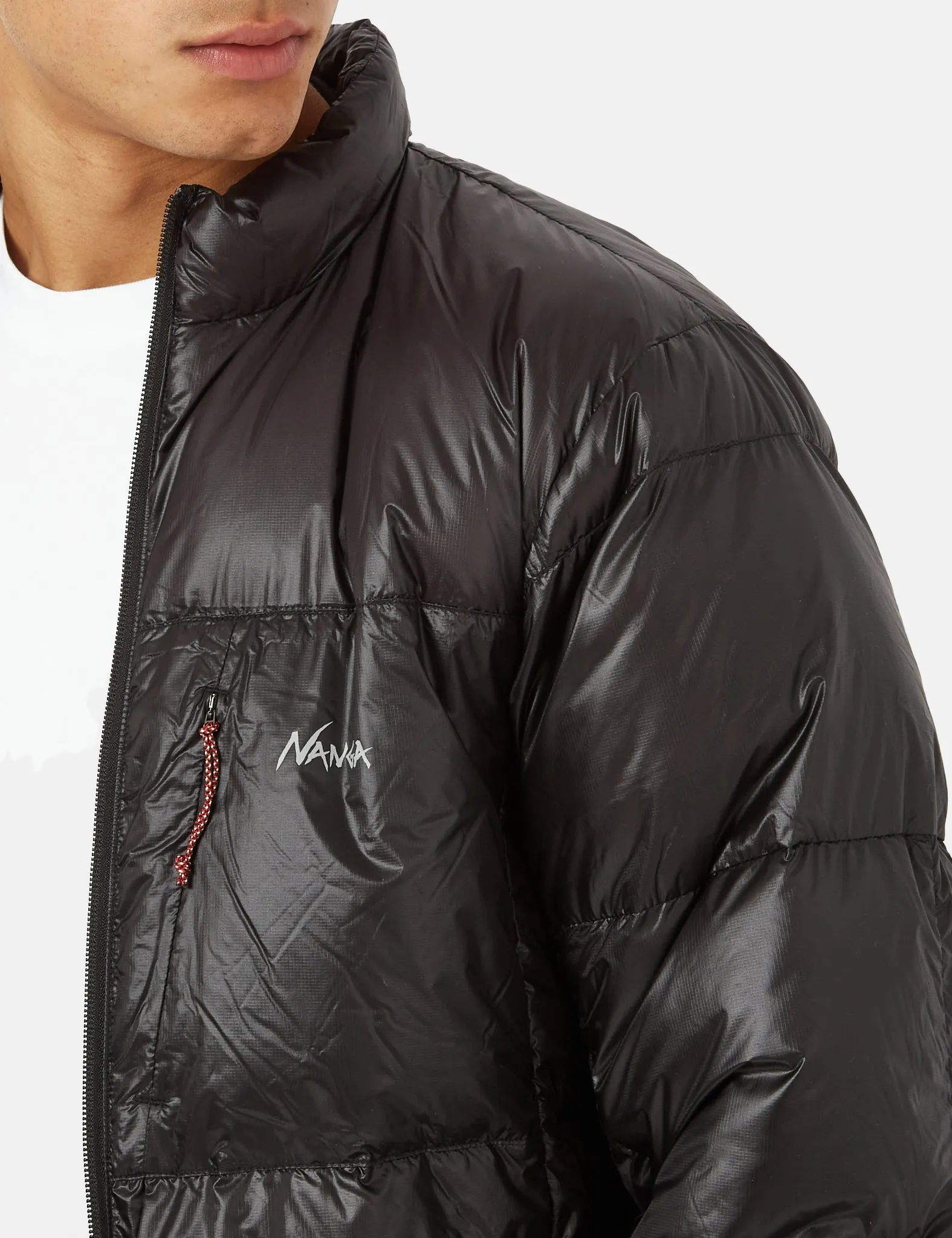 Nanga Mountain Lodge Down Jacket - Black sold by Article London product image thumbnail 2
