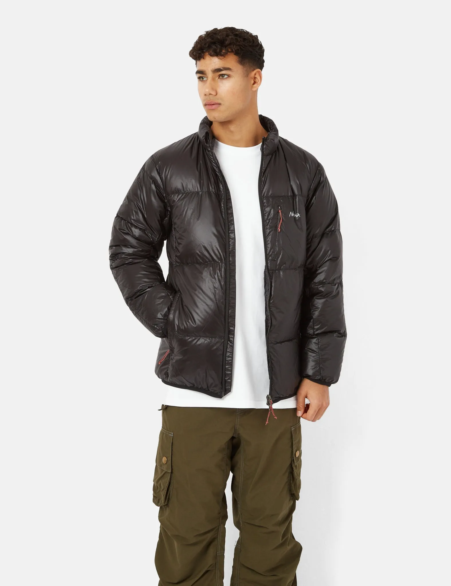 Nanga Mountain Lodge Down Jacket - Black sold by Article London product image thumbnail 3