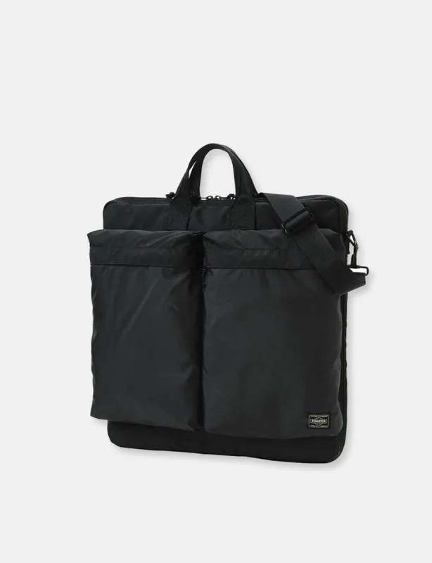 Porter Yoshida & Co Force 2-Way Helmet Bag (S) - Black sold by Article London