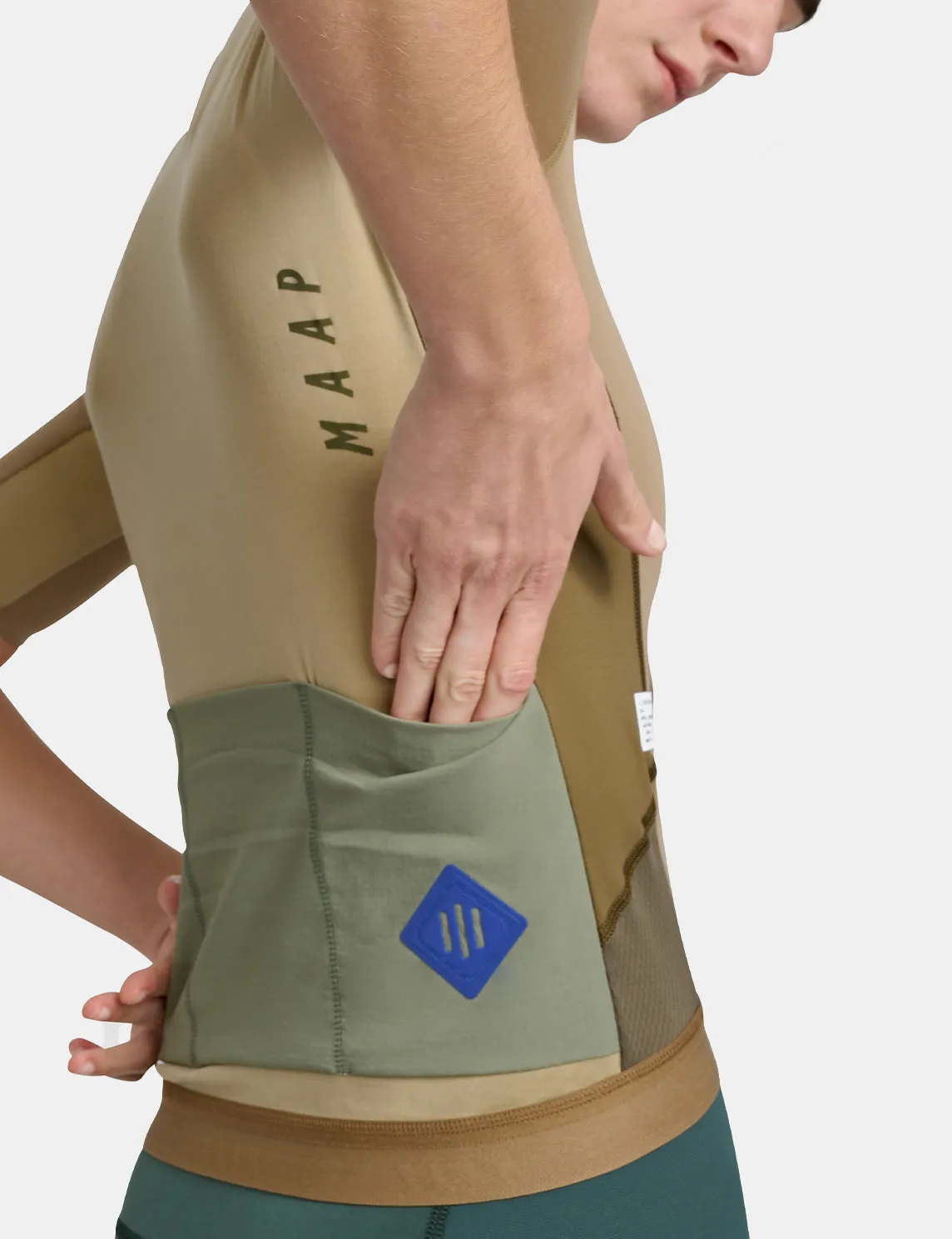 MAAP Womens Alt_Road Jersey - Dark Desert Yellow sold by Article London product image thumbnail 2