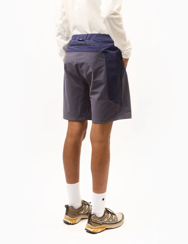 Rapha Men's Explore Shorts - Grey/Navy Purple sold by Article London