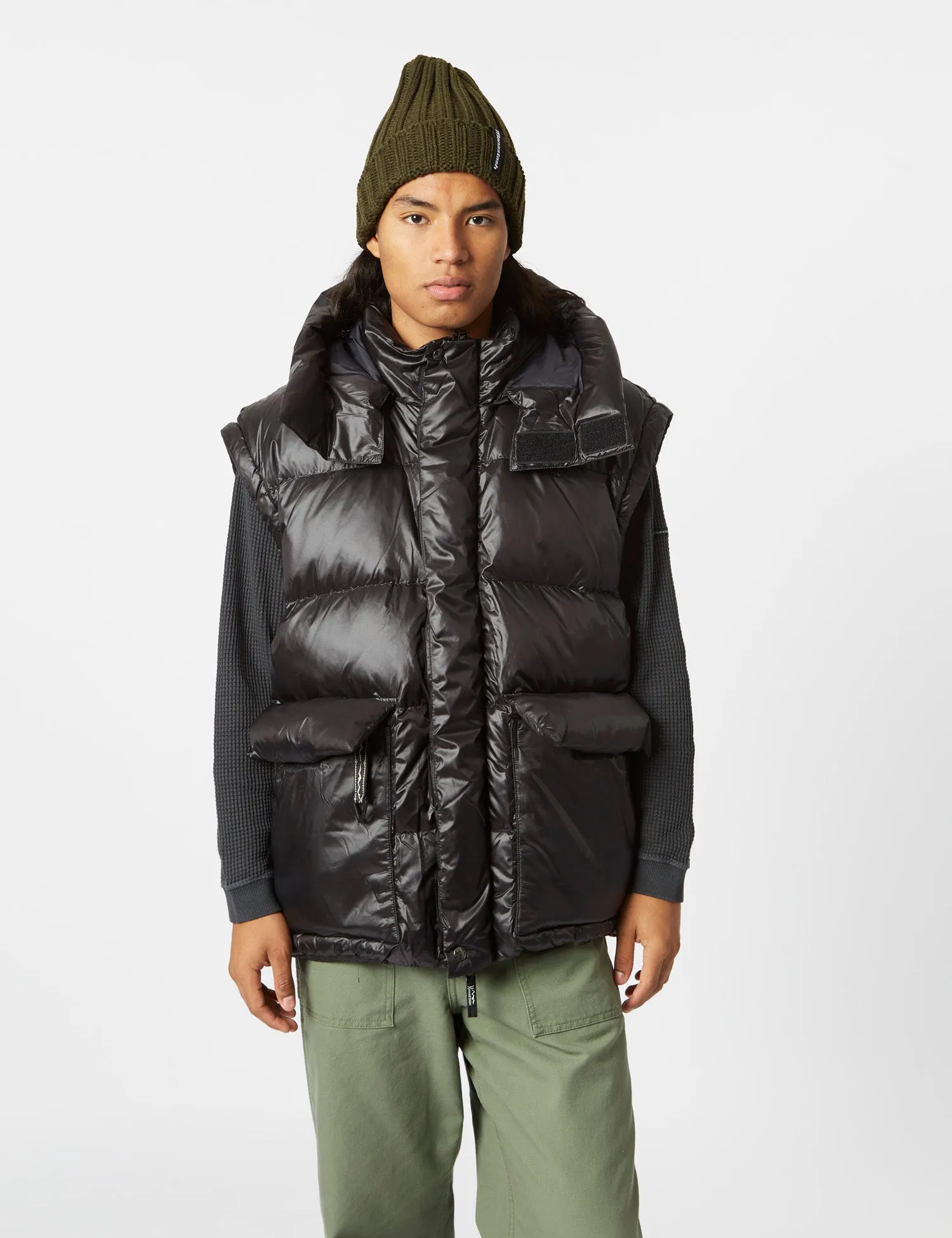 Manastash 4Way Down Jacket - Black sold by Article London product image thumbnail 4