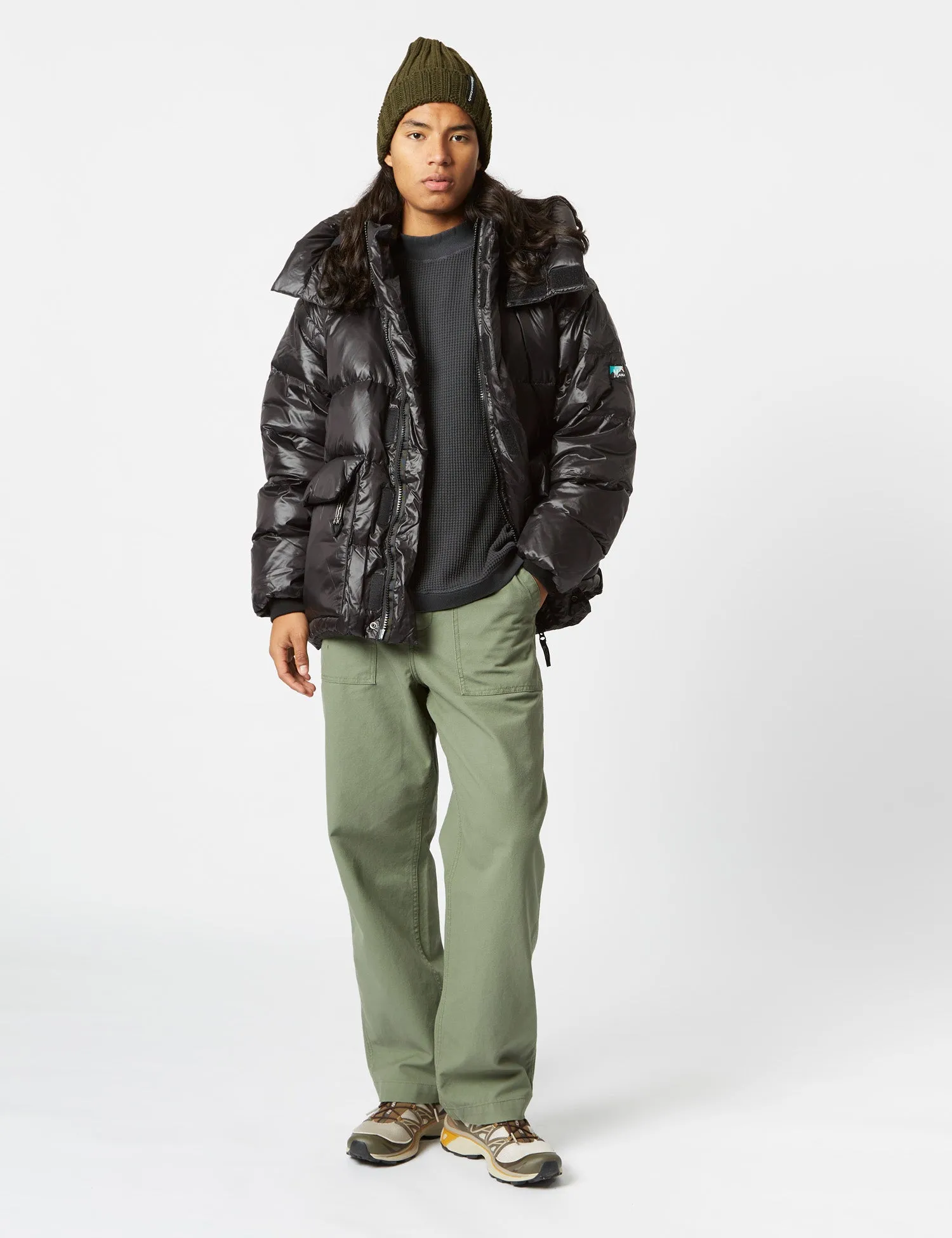 Manastash 4Way Down Jacket - Black sold by Article London product image thumbnail 3
