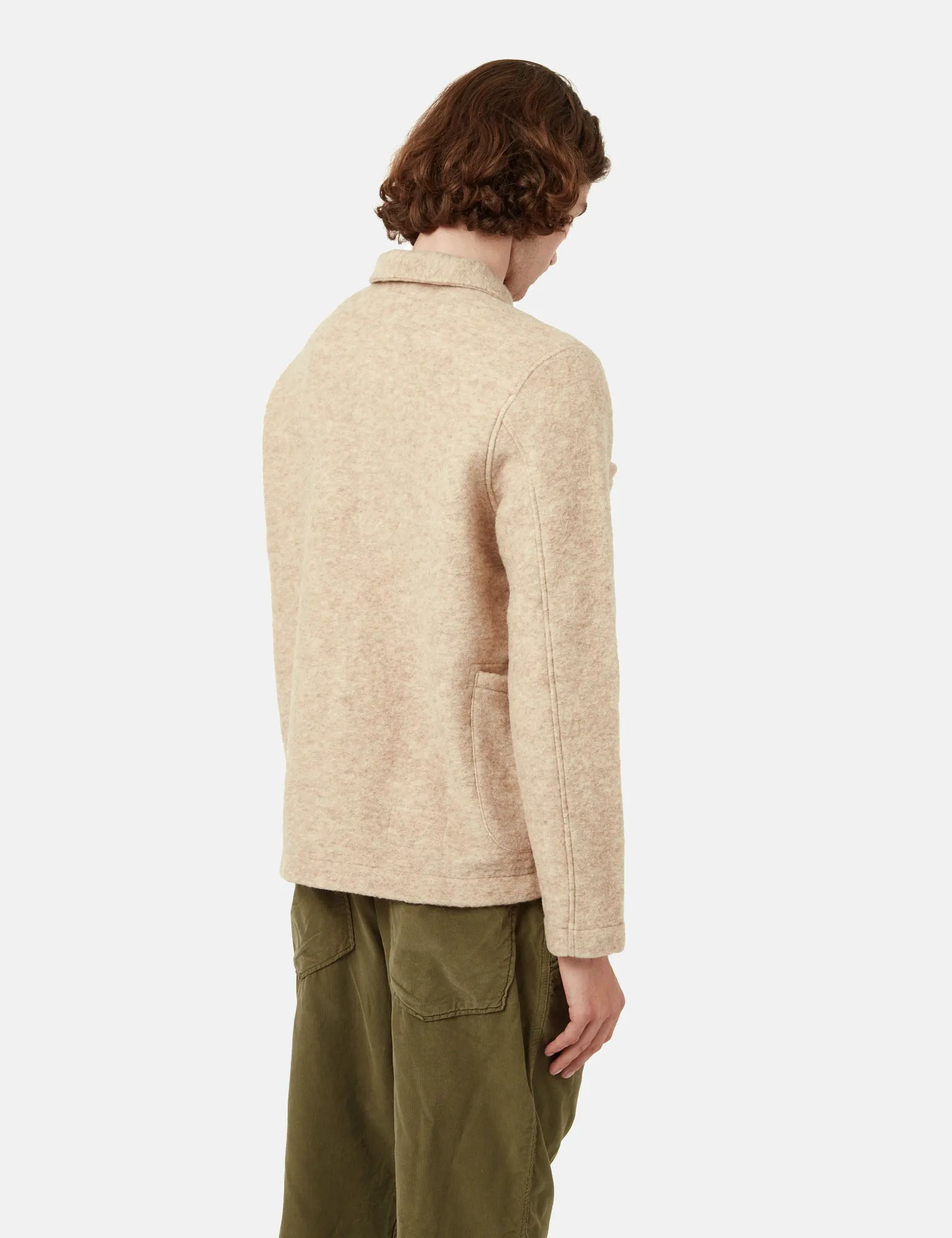 Universal Works Lumber Jacket - Stone Grey sold by Article London product image thumbnail 3