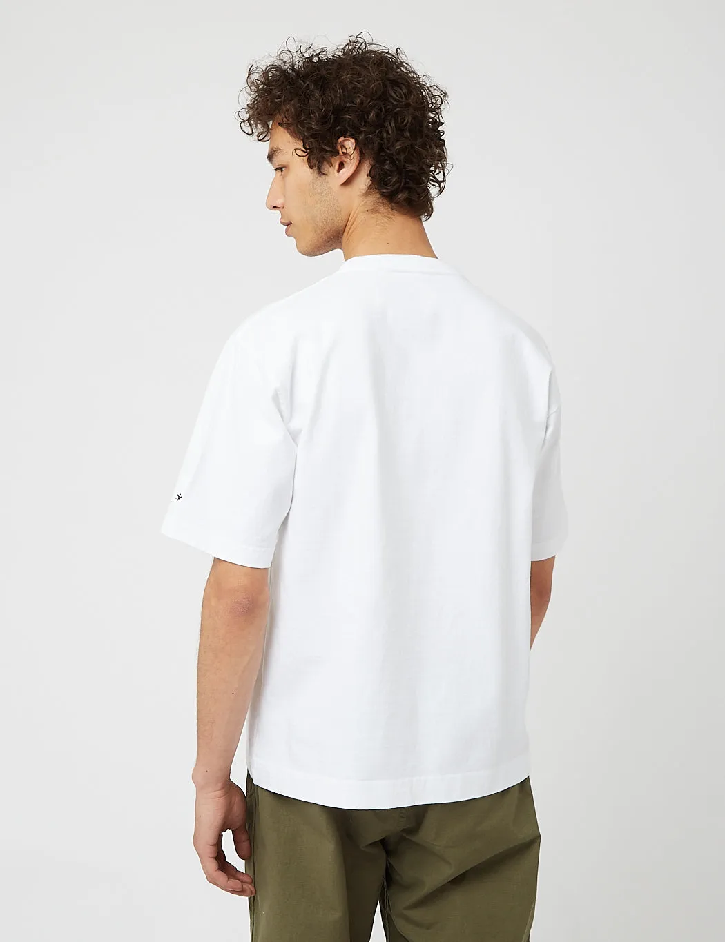 Snow Peak Heavy Cotton T-Shirt - White sold by Article London product image thumbnail 4