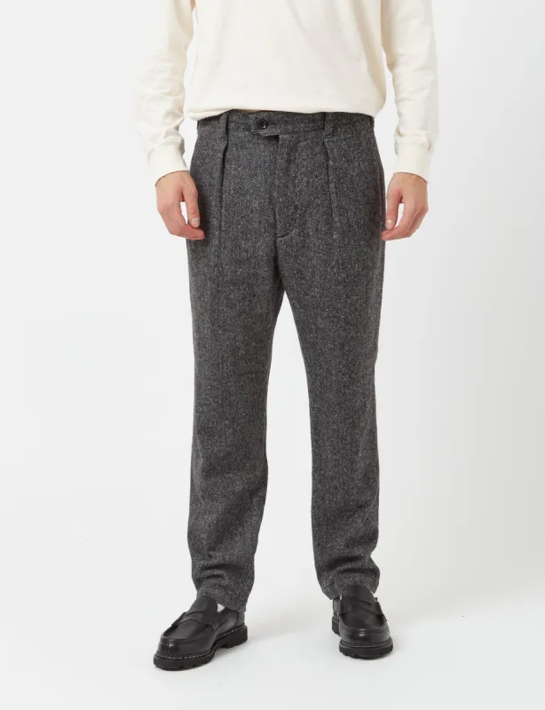 Engineered Garments Carlyle Herringbone Wool Pant (Tapered) - Grey sold by Article London