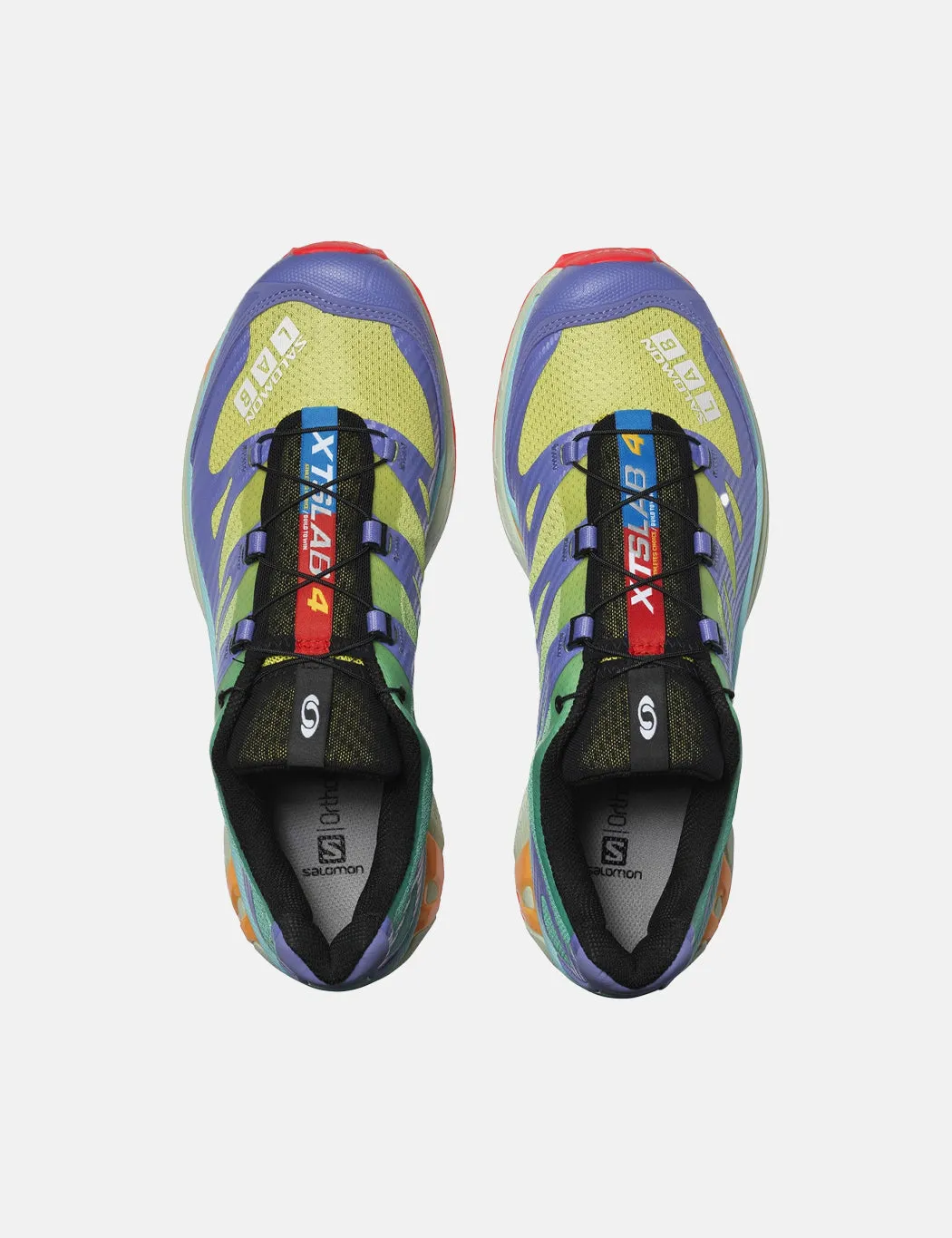 Salomon XT-4 Trainers - Evening Primrose/Mint Leaf/Lolite sold by Article London product image thumbnail 2