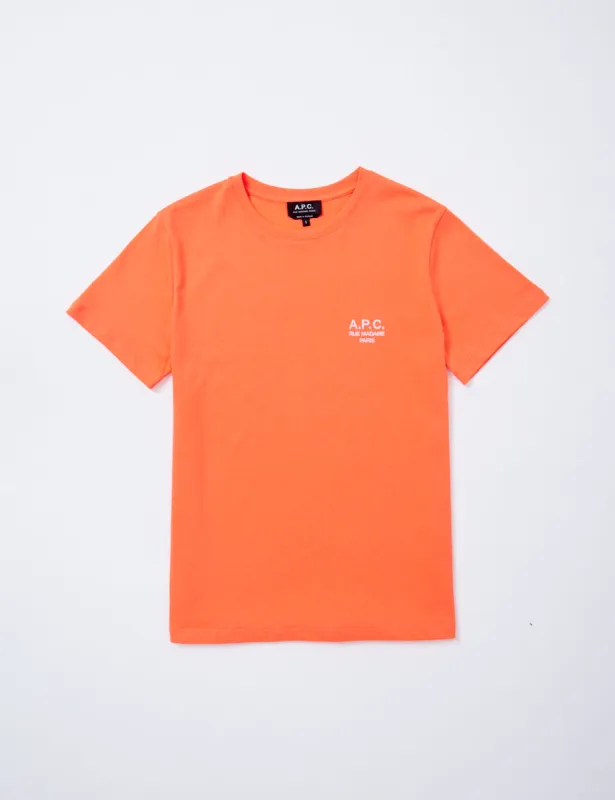 A.P.C. Raymond T-Shirt - Coral sold by Article London