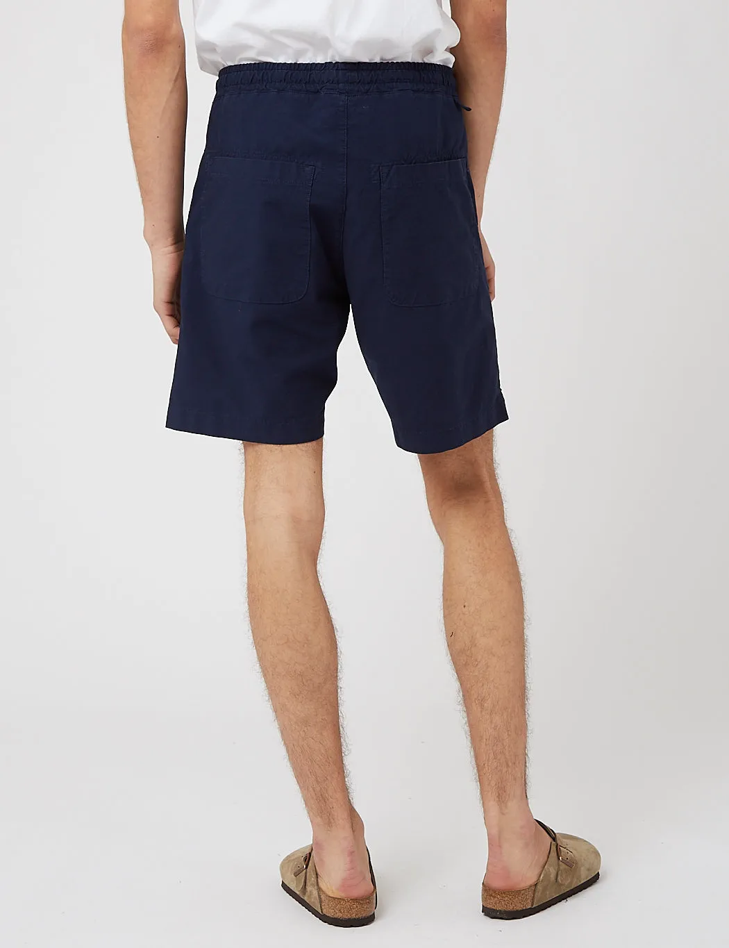 Universal Works Lumber Shorts - Navy Blue sold by Article London product image thumbnail 4