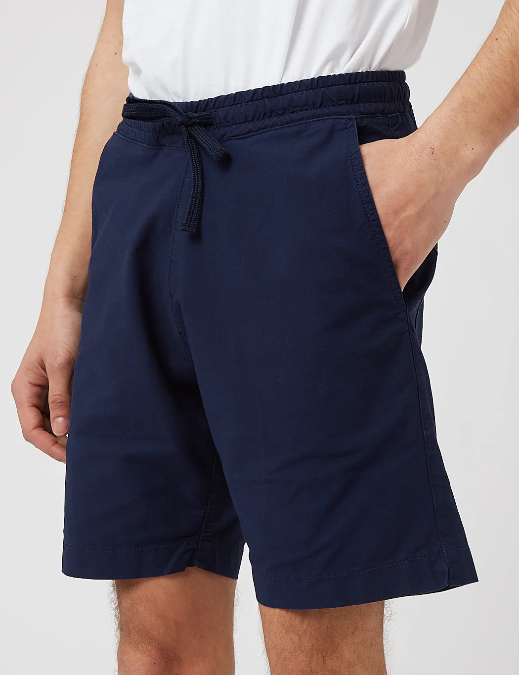 Universal Works Lumber Shorts - Navy Blue sold by Article London product image thumbnail 2