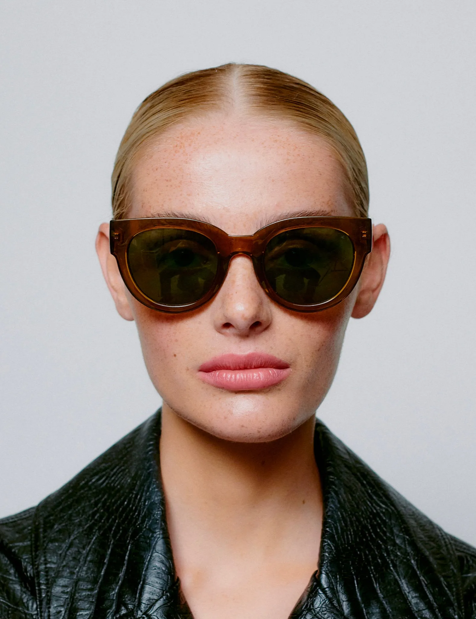 A. Kjaerbede Lilly Sunglasses - Smoke Transparent sold by Article London product image thumbnail 4