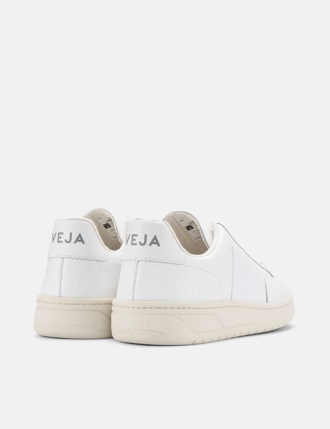 Veja V-12 Leather Trainers - Extra White sold by Article London product image thumbnail 4
