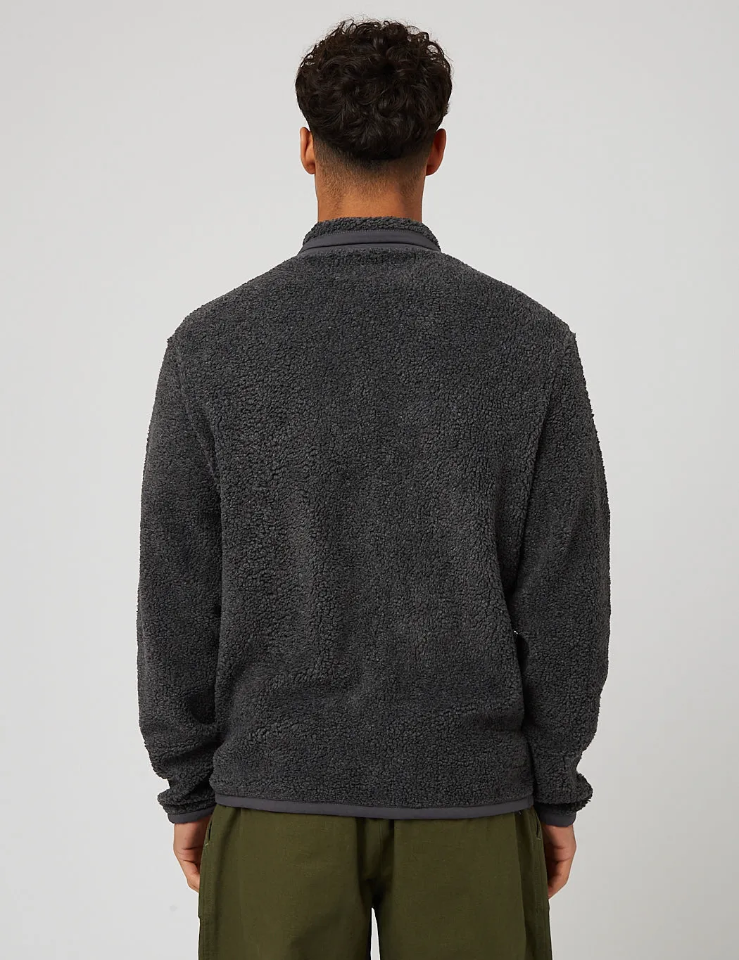 Universal Works Lancaster Jacket (Mountain Fleece) - Grey sold by Article London product image thumbnail 4